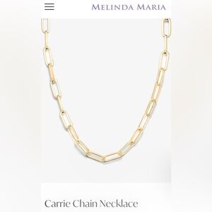 Melinda Maria Gold Link Necklace